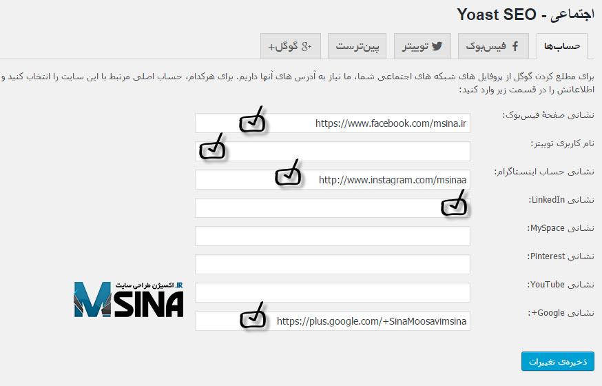 Yoast SEO Msina 3