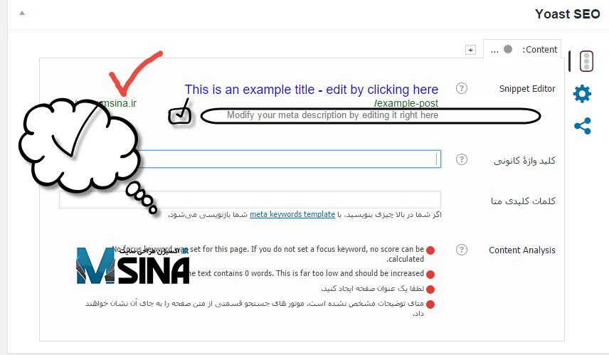 Yoast SEO Msina 8